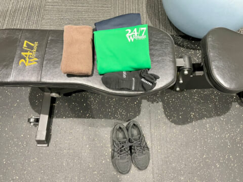 24/7workout西葛西_トレーニングウェア